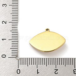 316 Surgical Stainless Steel Enamel Pendants&nbsp;STAS-M073-05G