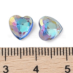 Glass Rhinestone Cabochons&nbsp;RGLA-L029-08B-BBLA