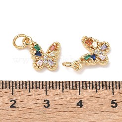 SHEGRACE Brass Pave Clear Cubic Zirconia Pendants&nbsp;XGRQ3Q159-628G-A