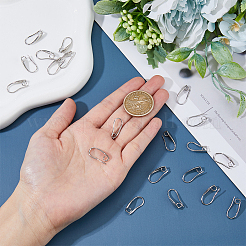 20Pcs Brass Earring Hooks&nbsp;KK-FH0007-17P