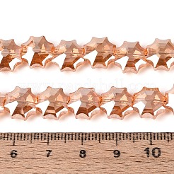 Electroplate Transparent Glass Beads&nbsp;EGLA-H112-04HP-03