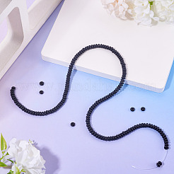 1 Strand Natural Black Onyx(Dyed & Heated) Beads Strands&nbsp;G-TA0002-78