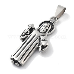 304 Stainless Steel Pendants&nbsp;STAS-Z098-22AS