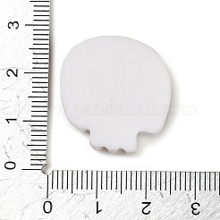 Skull Halloween Opaque Resin Decoden Cabochons&nbsp;RESI-R446-01D
