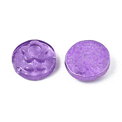 Spray Painted Transparent Resin Cabochons&nbsp;CRES-S302-64-A04
