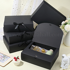Folding Paper Gift Boxes with Ribbon&nbsp;CON-WH20001-11C-02