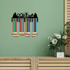 Fashion Iron Medal Hanger Holder&nbsp;ODIS-WH0037-090