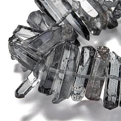 Natural Quartz Crystal Points Beads Strands&nbsp;G-K181-B08