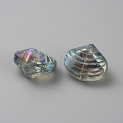 Electroplate Glass Beads&nbsp;GLAA-WH0038-20B
