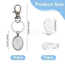 30Pcs Alloy Keychains&nbsp;KEYC-DC00048