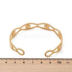 304 Stainless Steel Cuff Bangles for Women&nbsp;BJEW-U045-05G