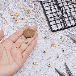 24Pcs 3 Styles Brass Clock Nut&nbsp;KK-BC0015-75