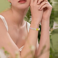 180Pcs 9 Cclors Transparent Acrylic Beads&nbsp;TACR-PA0001-07