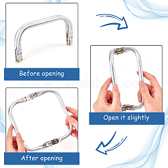 Aluminum Alloy Purse Frames Set&nbsp;DIY-WH0016-67