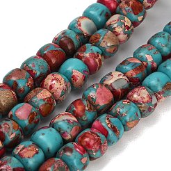 Dyed Synthetic Imperial Jasper Beads Strands&nbsp;GG-CBAA20A-03F
