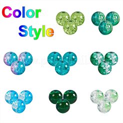 Baking Paint Crackle Glass Beads&nbsp;CCG-PH0002-10