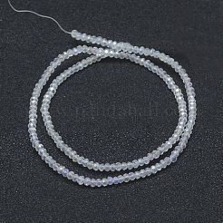 Electroplate Glass Beads Strands&nbsp;X-EGLA-J144-AB-A01