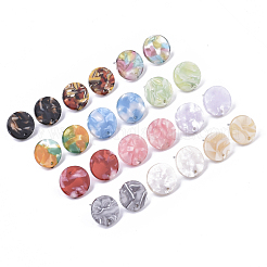 Cellulose Acetate(Resin) Stud Earring Findings&nbsp;KY-R022-020