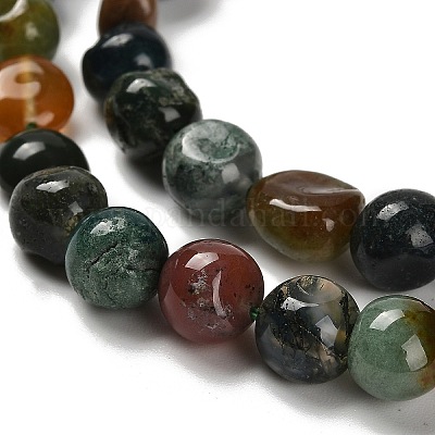 Natural Indian Agate Beads Strands&nbsp;G-P497-01E-89-1