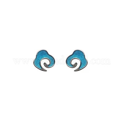 Brass Stud Earrings&nbsp;EJEW-BB61328-A-1