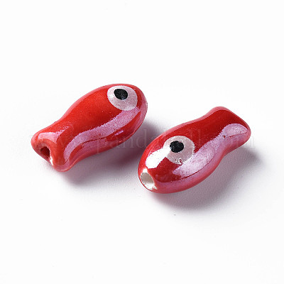 Handmade Porcelain Beads&nbsp;PORC-T007-06D-1