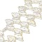 Electroplate Glass Beads Strands, Leaf, Lemon Chiffon, 11x7x4mm, Hole: 0.8mm, about 100pcs/strand, 23.15~23.50''(58.8~59.7cm)