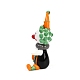 Handmade Lampwork Clown Display Decorations&nbsp;LAMP-Q005-12C-2