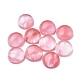 Cherry Quartz Glass Cabochons&nbsp;G-P393-R59-10MM-1