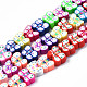 Handmade Polymer Clay Bead Strands&nbsp;CLAY-N006-71-1