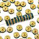 Brass Rhinestone Spacer Beads&nbsp;RB-A014-Z8mm-06G-1