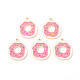 Alloy Enamel Pendants&nbsp;X-ENAM-R058-04-1
