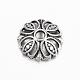 Tibetan Style Alloy Bead Caps&nbsp;PALLOY-ZN64104-AS-RS-1