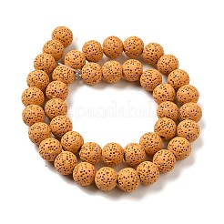 Natural Lava Rock Bead Strands&nbsp;G-L435-03-8mm-13
