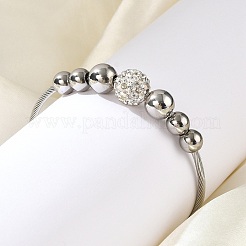 304 Stainless Steel Cuff Bangles&nbsp;BJEW-Z087-12P