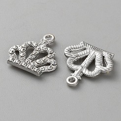 Alloy Rhinestone Pendants&nbsp;FIND-P033-01P