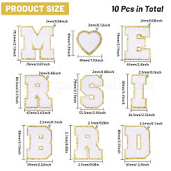 Polyester Patches&nbsp;DIY-CA0006-51B