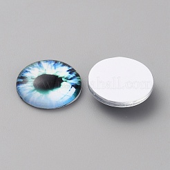 Glass Cabochons&nbsp;GLAA-WH0033-75F-10