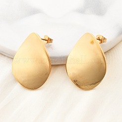 304 Stainless Steel Stud Earrings&nbsp;EJEW-D319-09B-G