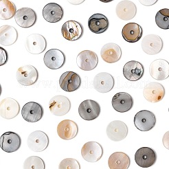 80Pcs 2 Colors Dyed Natural Shell Bead Spacers&nbsp;SHEL-FS0001-11