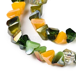 Electroplate Glass Beads Strands&nbsp;X-GLAA-T023-A17-04
