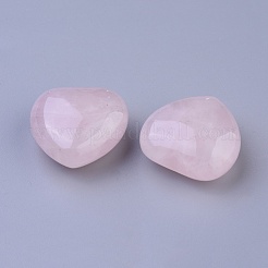 Natural Rose Quartz Heart Love Stone&nbsp;G-G790-29