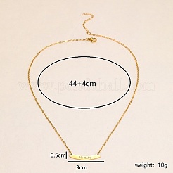 201 Stainless Steel Pendant Nacklaces&nbsp;AQ4914-4