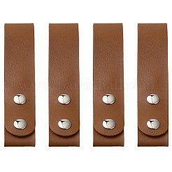 4Pcs PU Leather Whip Cover&nbsp;AJEW-CL0005-85
