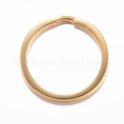 304 Stainless Steel Split Key Rings Ion Plating(IP)&nbsp;STAS-H383-29