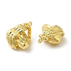 Rack Plating Brass Pendants&nbsp;KK-C030-25G