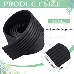 Nitrile Butadiene Rubber Bumper Strip&nbsp;DIY-WH0678-110C