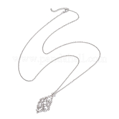 3Pcs 304 Stainless Steel Macrame Pouch Necklace Making for Gemstone Nuggets&nbsp;NJEW-JN05526