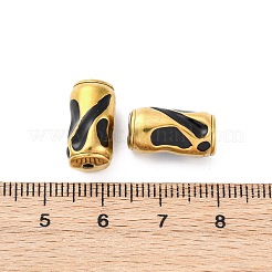 304 Stainless Steel Enamel Beads&nbsp;STAS-B085-17G