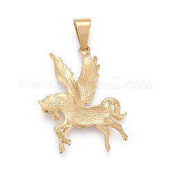 304 Stainless Steel Pendants&nbsp;STAS-I163-055G