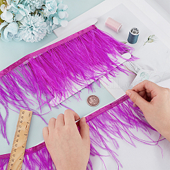 2M Fashion Ostrich Feather Trimming&nbsp;DIY-OC0013-52D